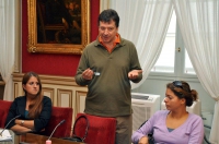 Maurizio Bekar, responsabile dell'ufficio stampa del Festival
